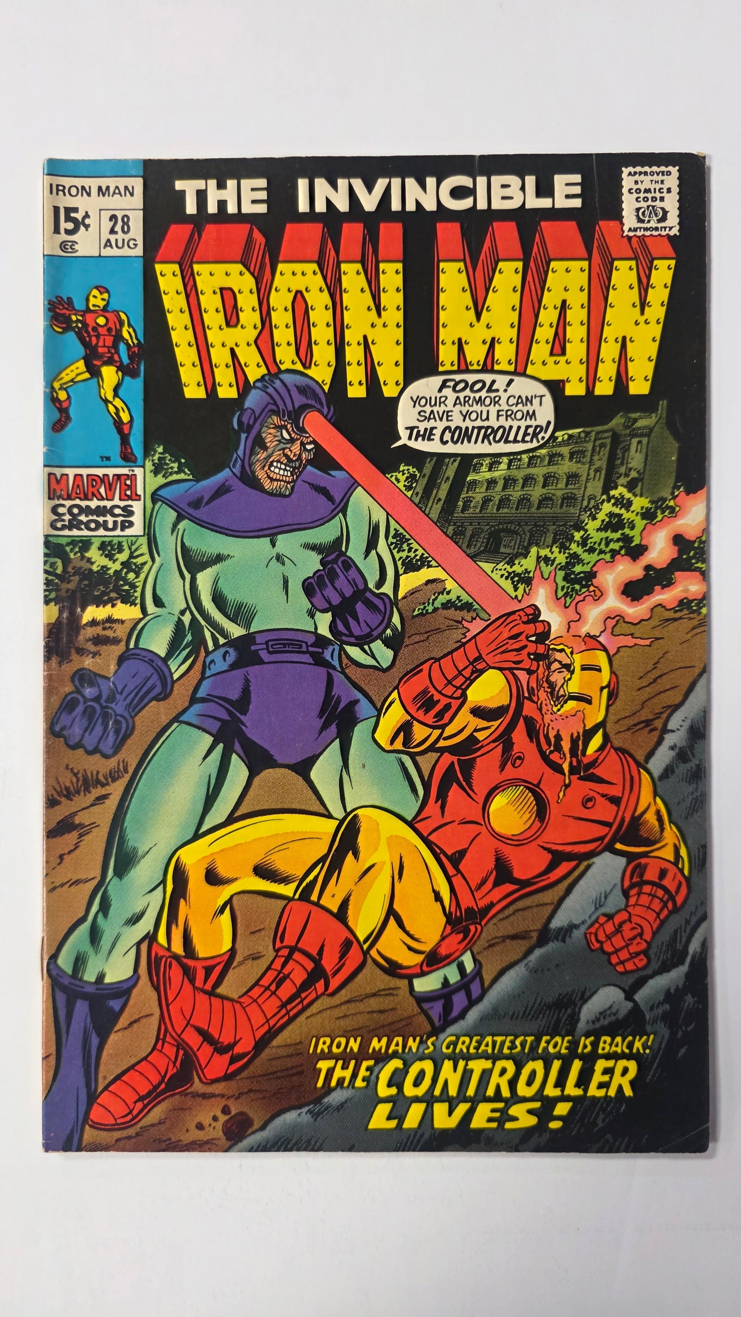 Iron Man (1968) #28 FN 1st appearance of Howard Stark