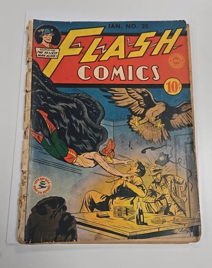 FLASH COMICS (1939) #025 PR/G