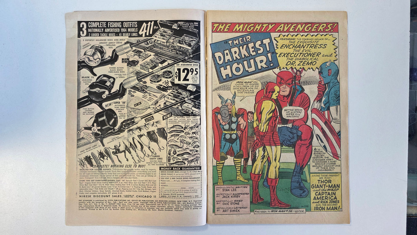 Avengers (1963) #07 Their Darkest Hour
