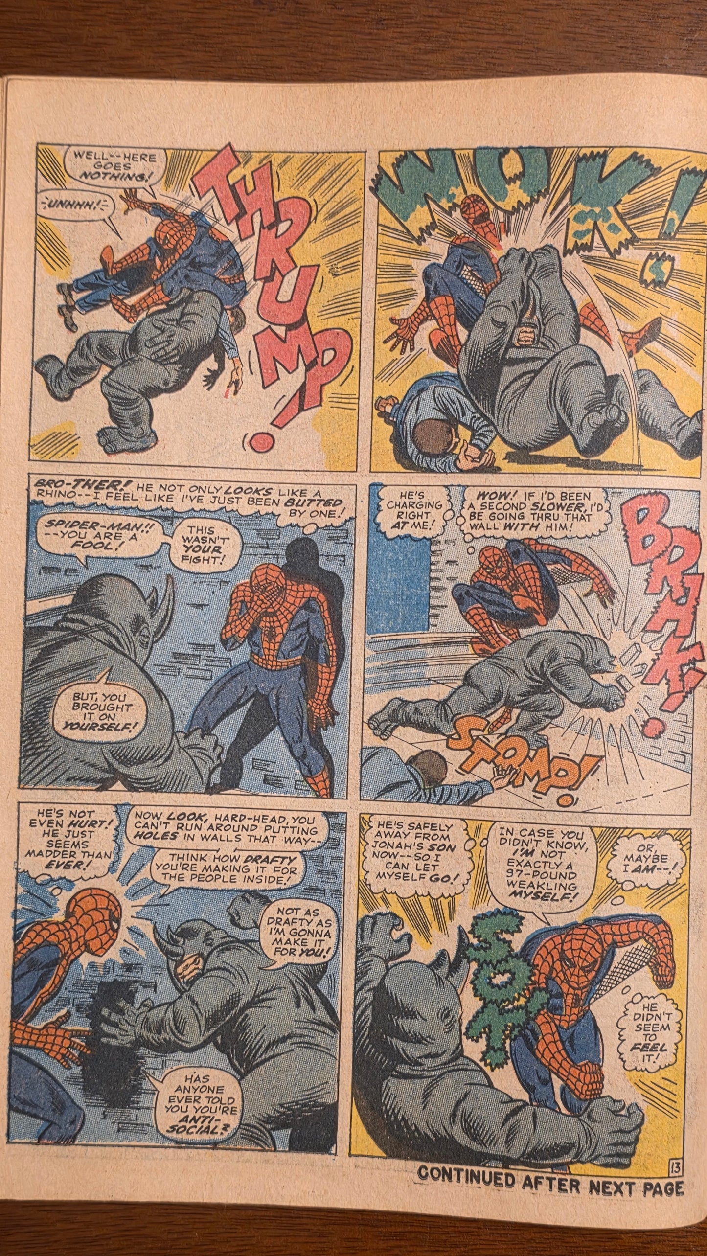 Amazing Spider-Man (1962) #041 1st Appearance of Rino