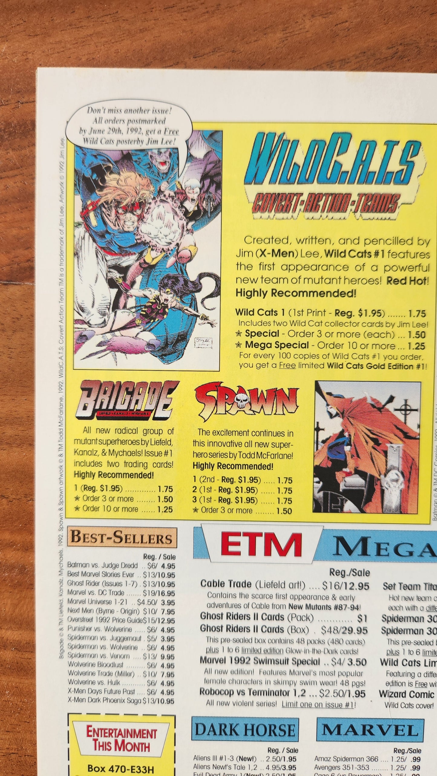 Spawn (1992) #01 NM 1st appearance of Spawn