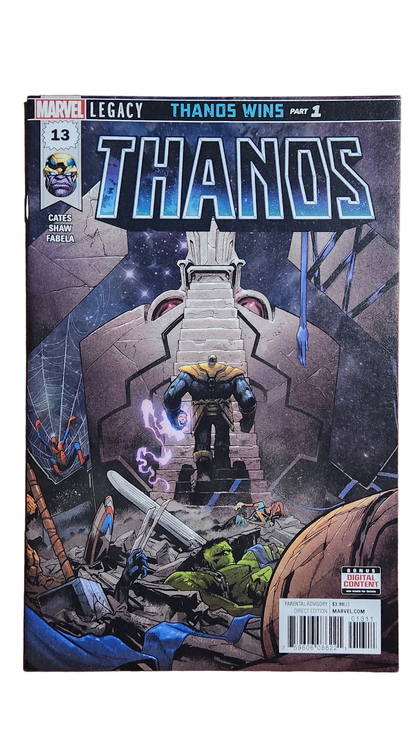 Thanos (2016) #13 NM 1st Cosmic Ghost Rider, King Thanos