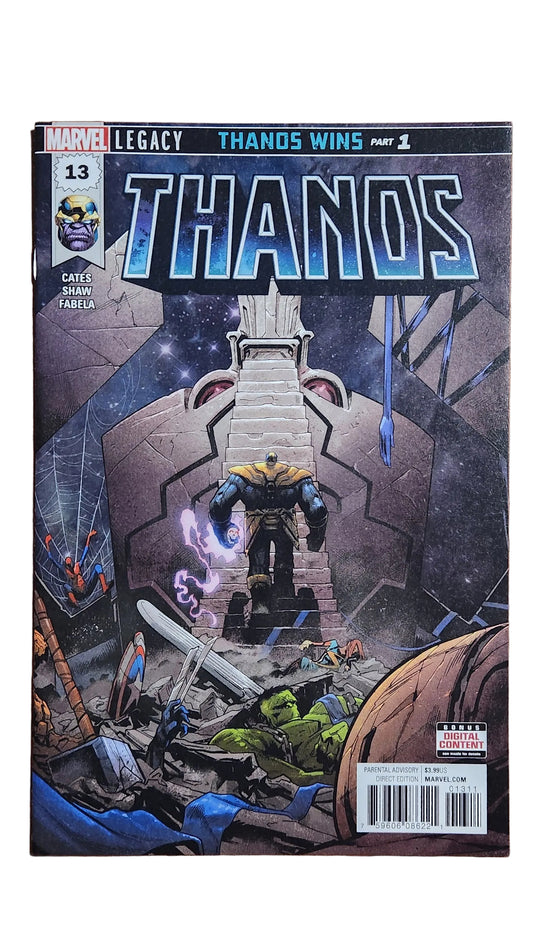 Thanos (2016) #13 NM 1st Cosmic Ghost Rider, King Thanos