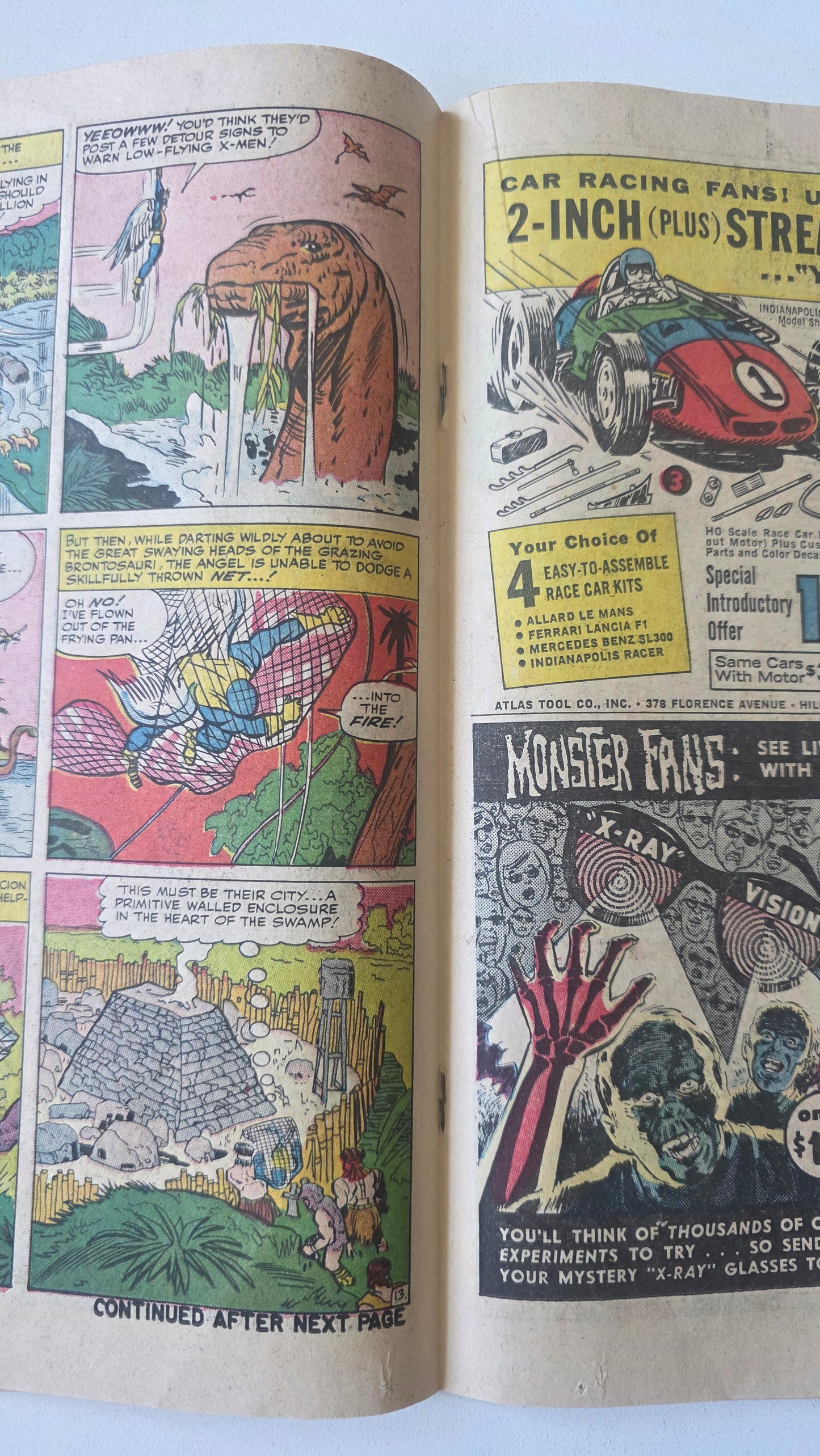 Uncanny X-Men (1963) #10 "The Coming of...Ka-Zar!" 1st Ka-Zar and Zabu in Silver Age, Intro of Savage Land