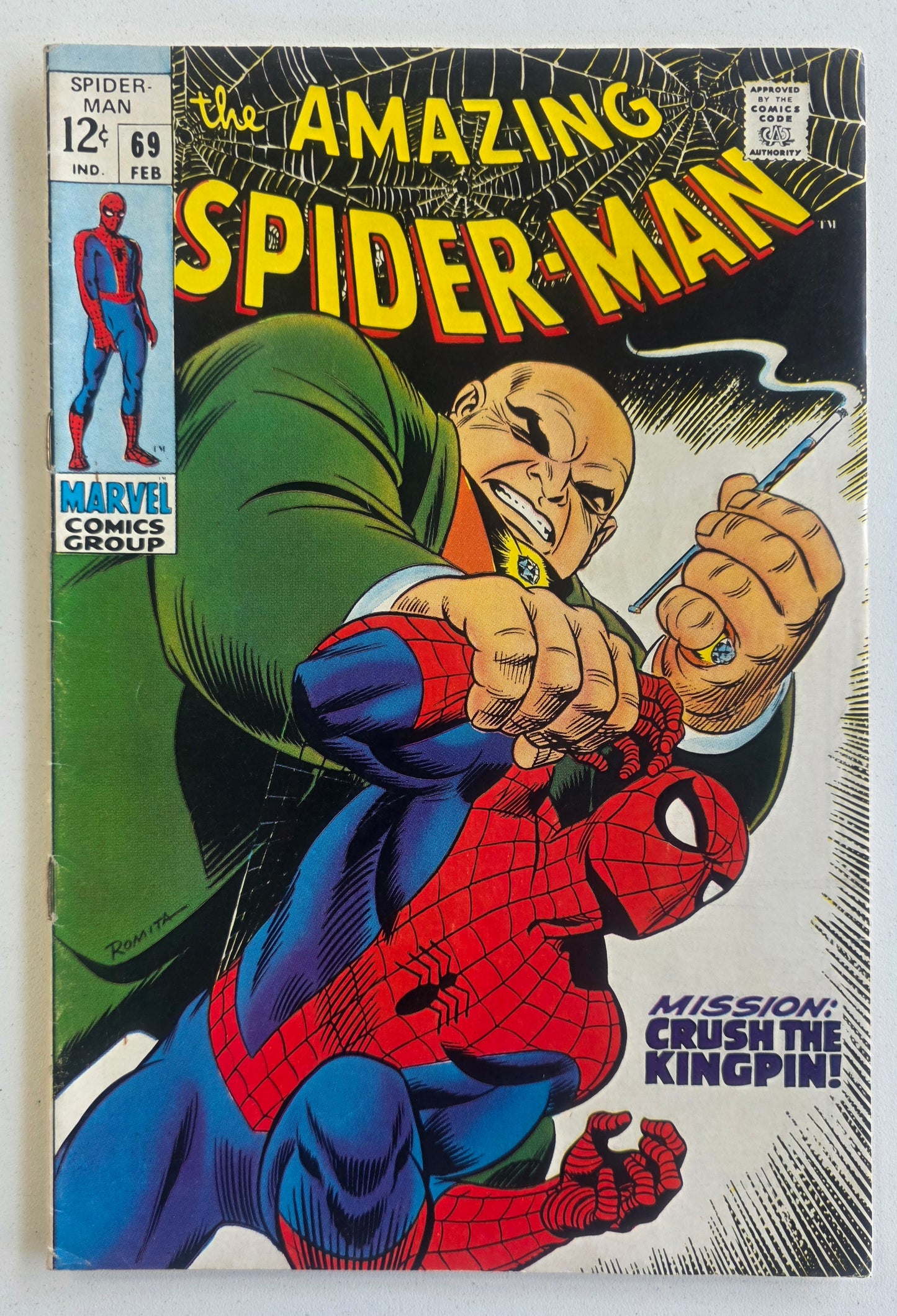 Amazing Spider-Man (1962) #069 - Mission: Crush the Kingpin!