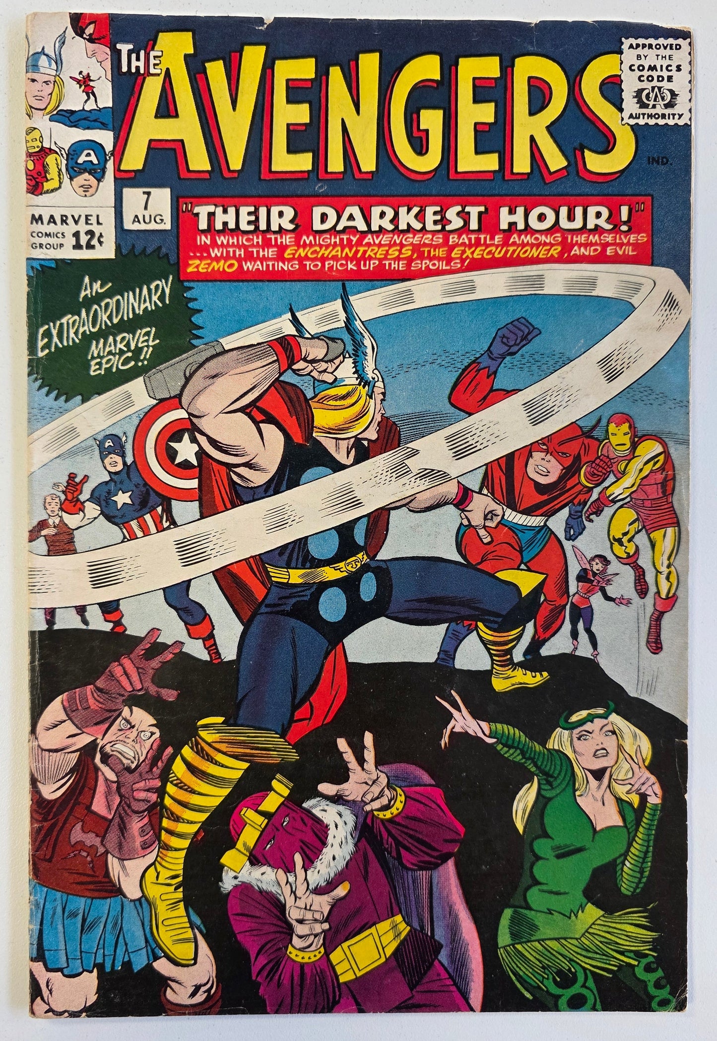 Avengers (1963) #07 Their Darkest Hour