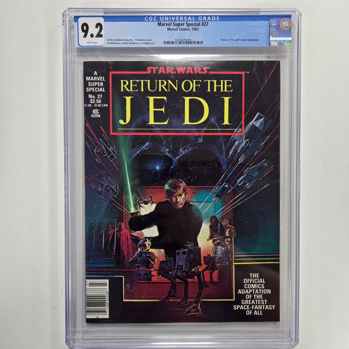 Marvel Super Special #27 - CGC 9.2