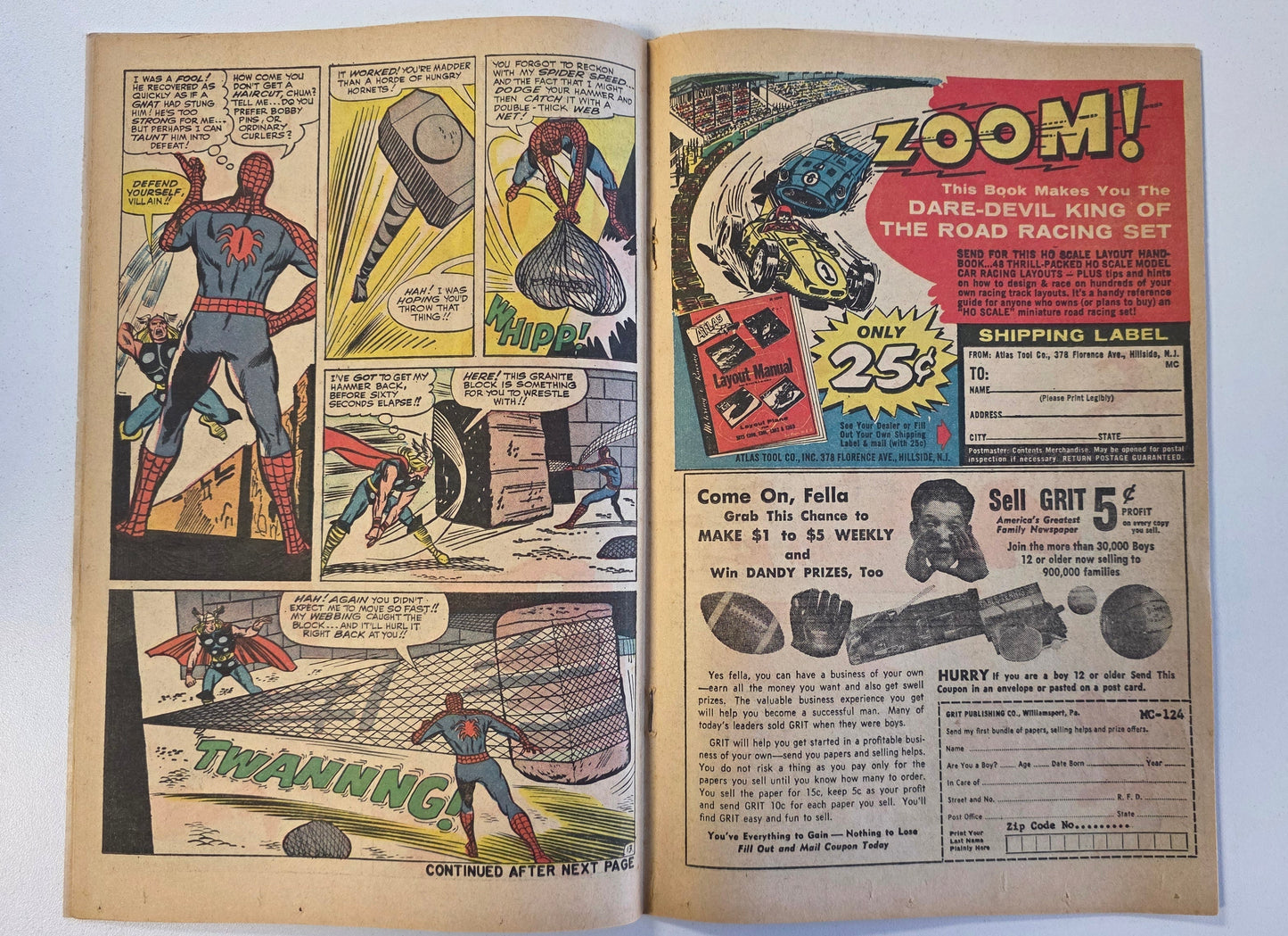 Avengers (1963) #11 "The Mighty Avengers Meet Spider-Man" 2nd appearance of Kang