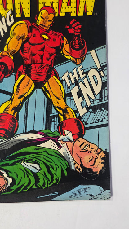 Iron Man (1968) #17 FN- 1st appearance of Madame Masque (Whitney Frost)