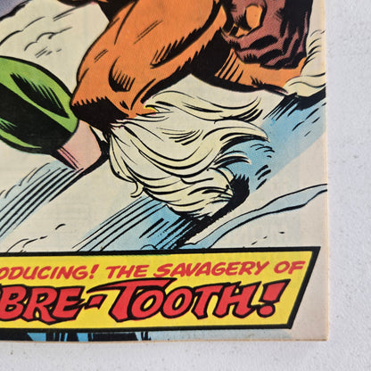 Iron Fist (1975) #014 VF - 1st app. Of Sabertooth Newsstand Edition