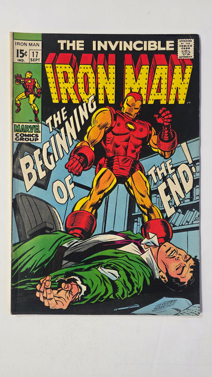 Iron Man (1968) #17 FN- 1st appearance of Madame Masque (Whitney Frost)