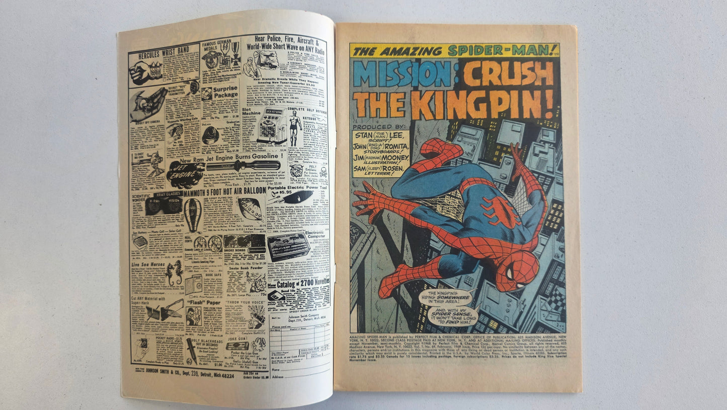 Amazing Spider-Man (1962) #069 - Mission: Crush the Kingpin!