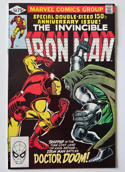 Iron Man (1968) #150 - "Knightmare" Iconic Iron Man VS Doctor Doom Cover