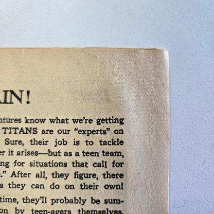 TEEN TITANS (1966) #01 FN+