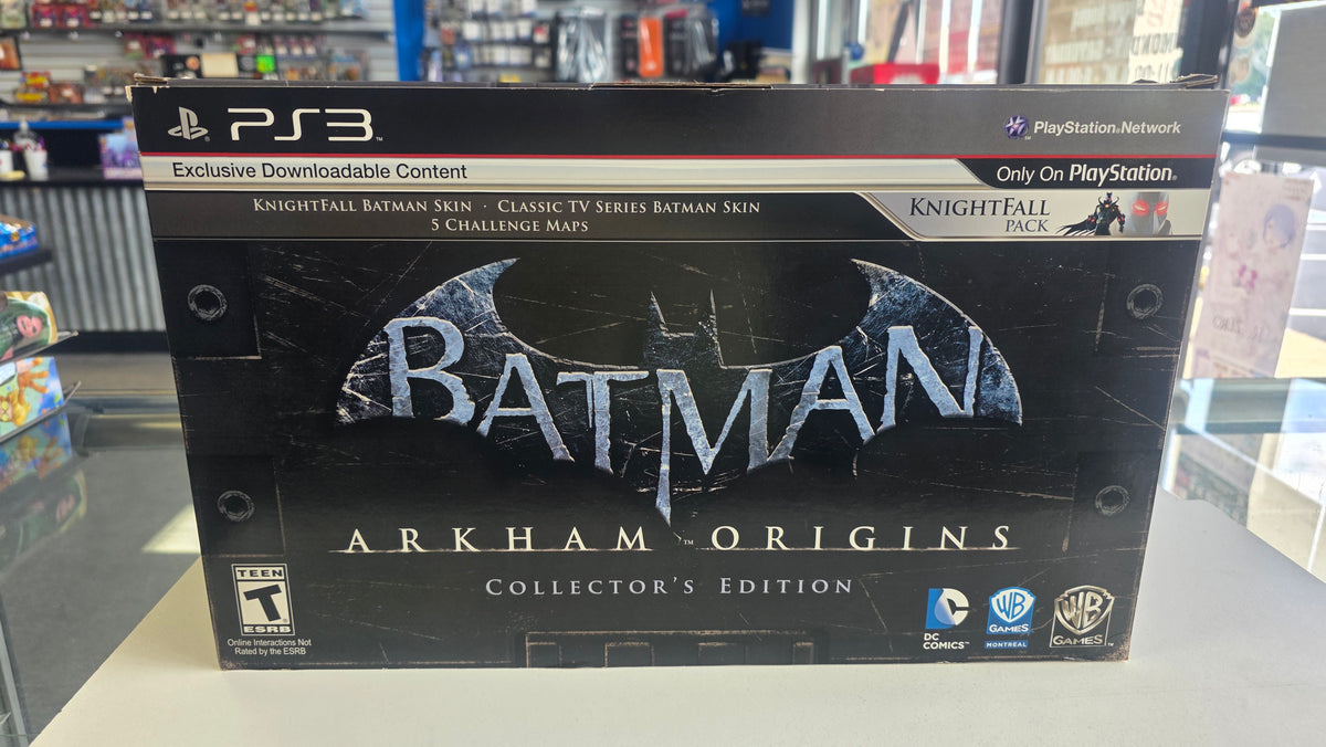 PS3 BATMAN: ARKHAM ORIGINS COLLECTORS STATUE
