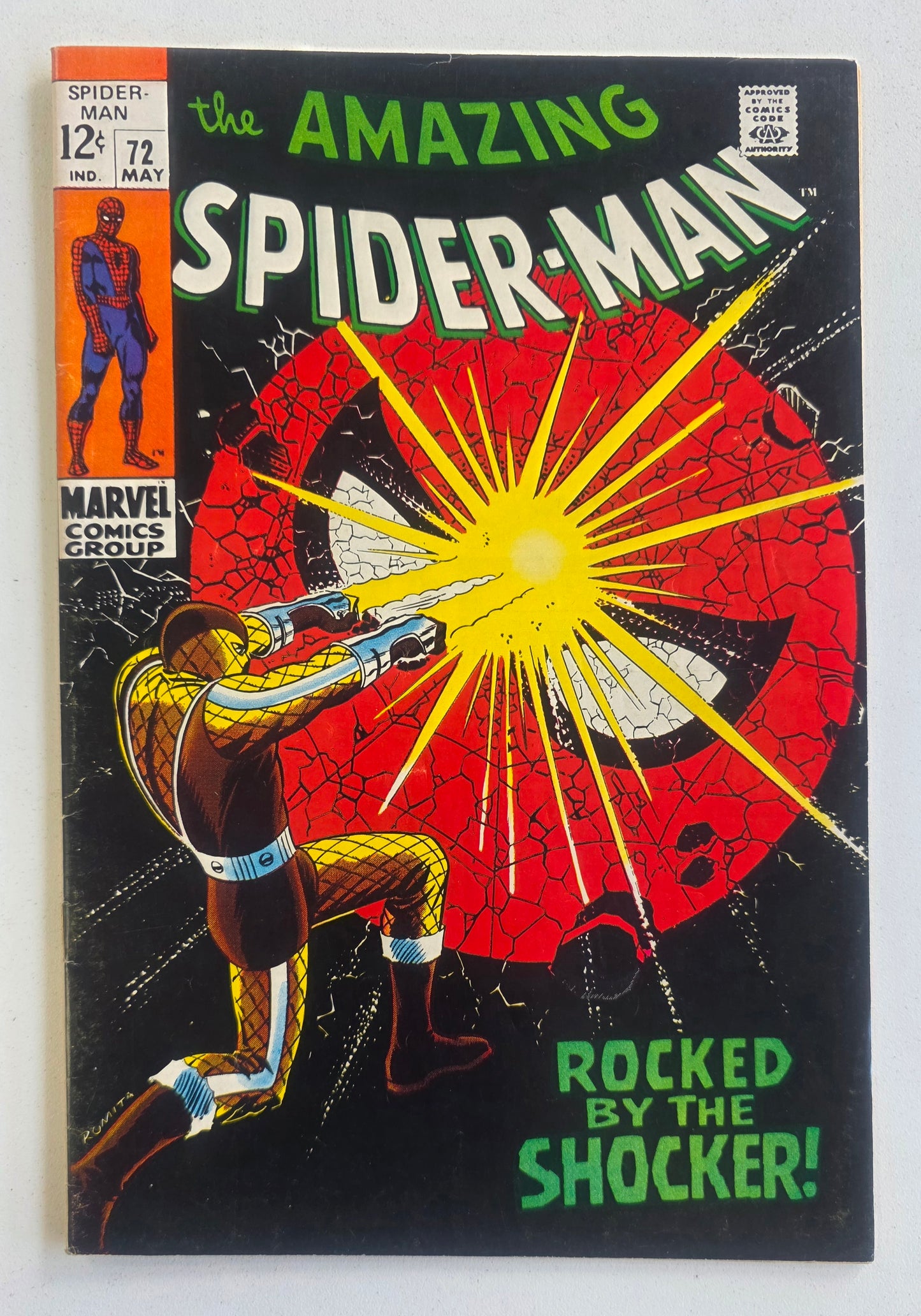 Amazing Spider-Man (1962) #072 - Rocked By the Shocker! 2nd Appearance of Shocker
