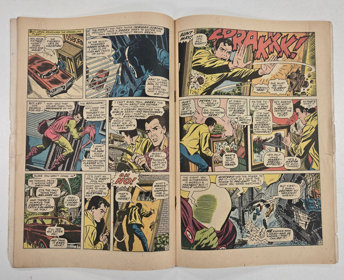 Amazing Spider-Man (1962) #66 "The Madness of Mysterio!" VG+