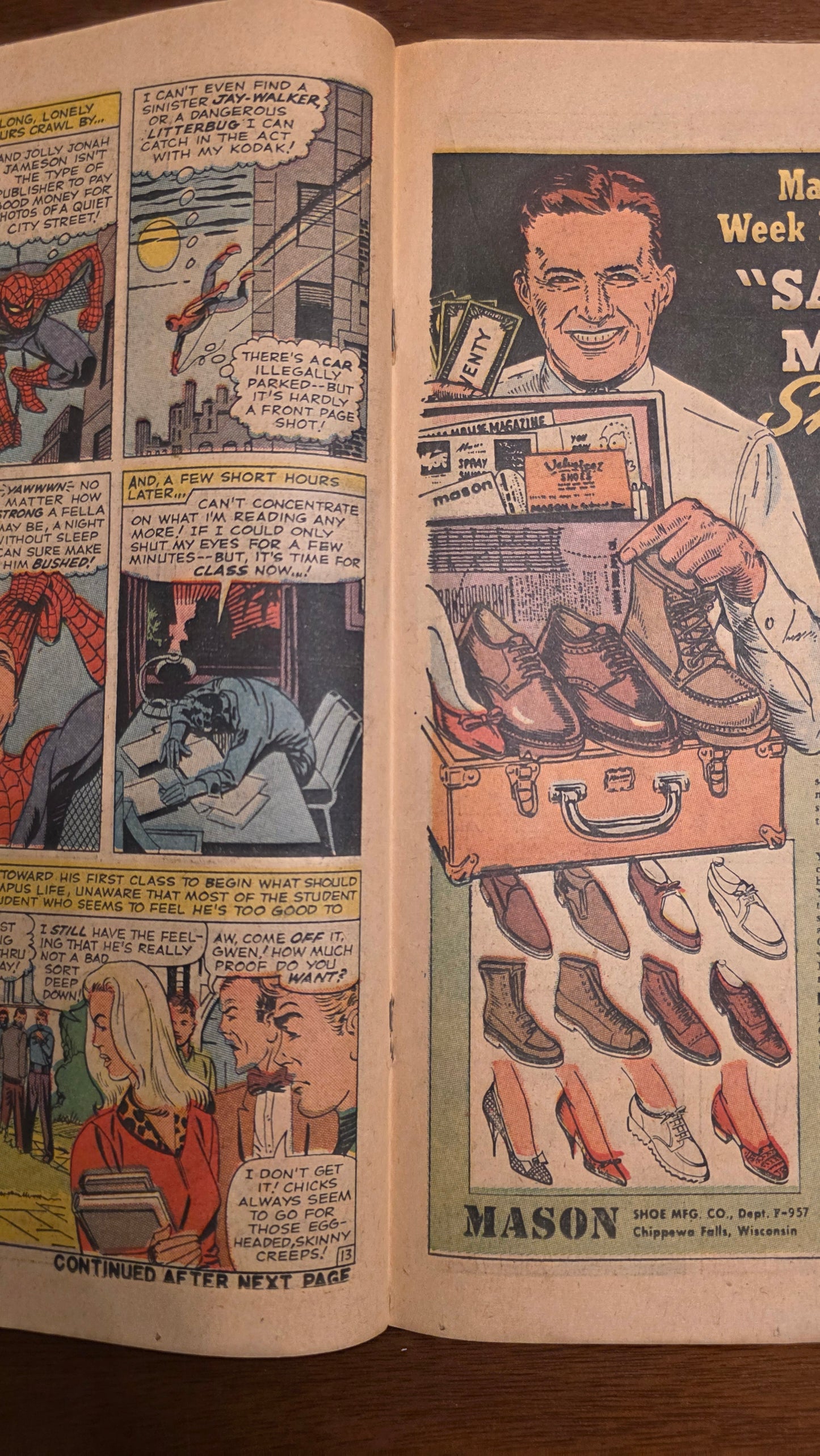 Amazing Spider-Man (1962) #031 1st Appearance of Gwen Stacy & Harry Osborn