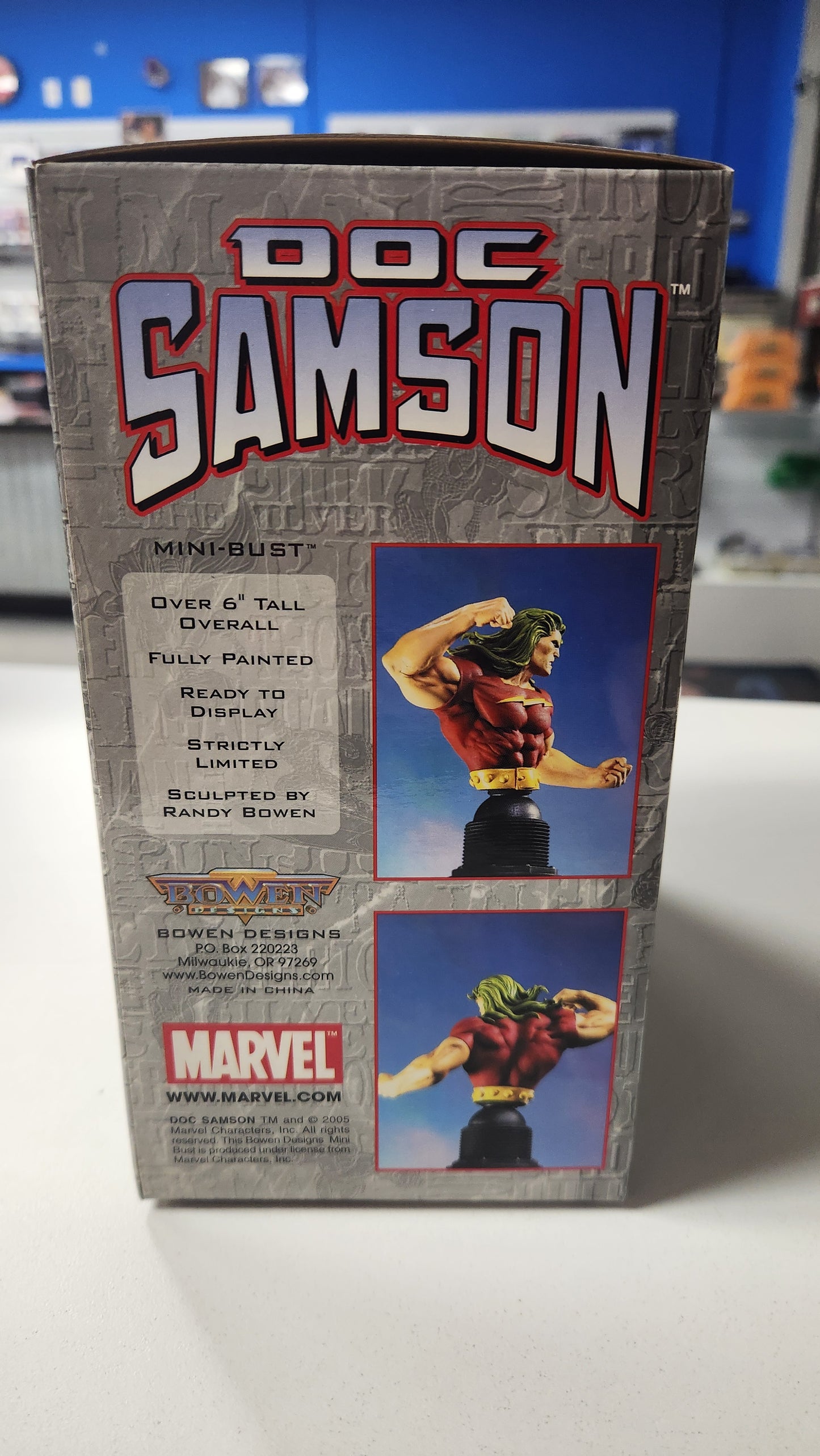 BOWEN DESIGNS DOC SAMSON MINI-BUST #1052