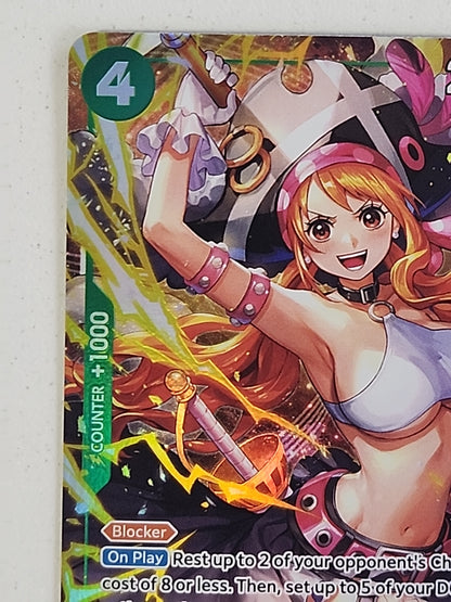 Nami (013) Alternative Art - The Azure Seven (OP14) OP14-013