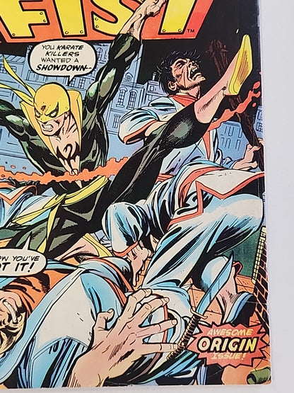 MARVEL PREMIERE (1972) #15 VG/F 1st Appearance of Iron Fist Danny Rand KEY MVS Intact