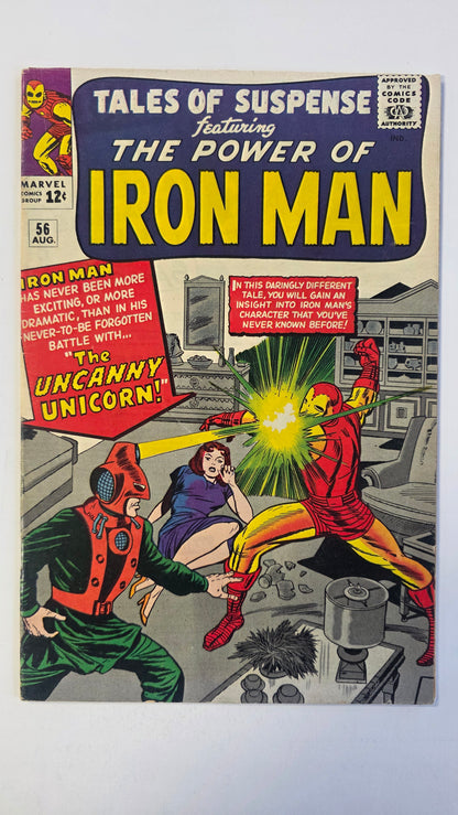 Tales of Suspense (1958) #56 FN 1st appearance of the Unicorn