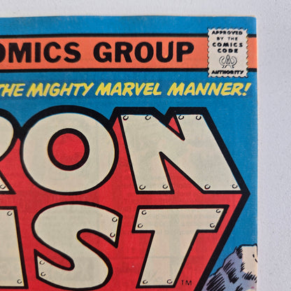 Iron Fist (1975) #014 VF - 1st app. Of Sabertooth Newsstand Edition