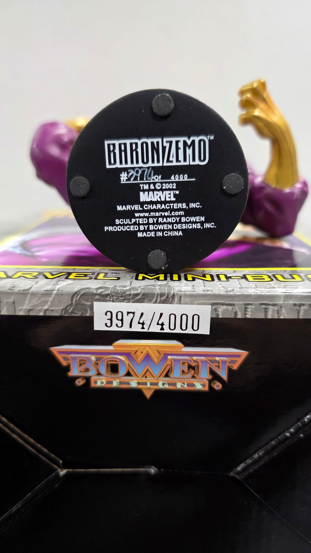 BOWEN DESIGNS BARON ZEMO MINI-BUST