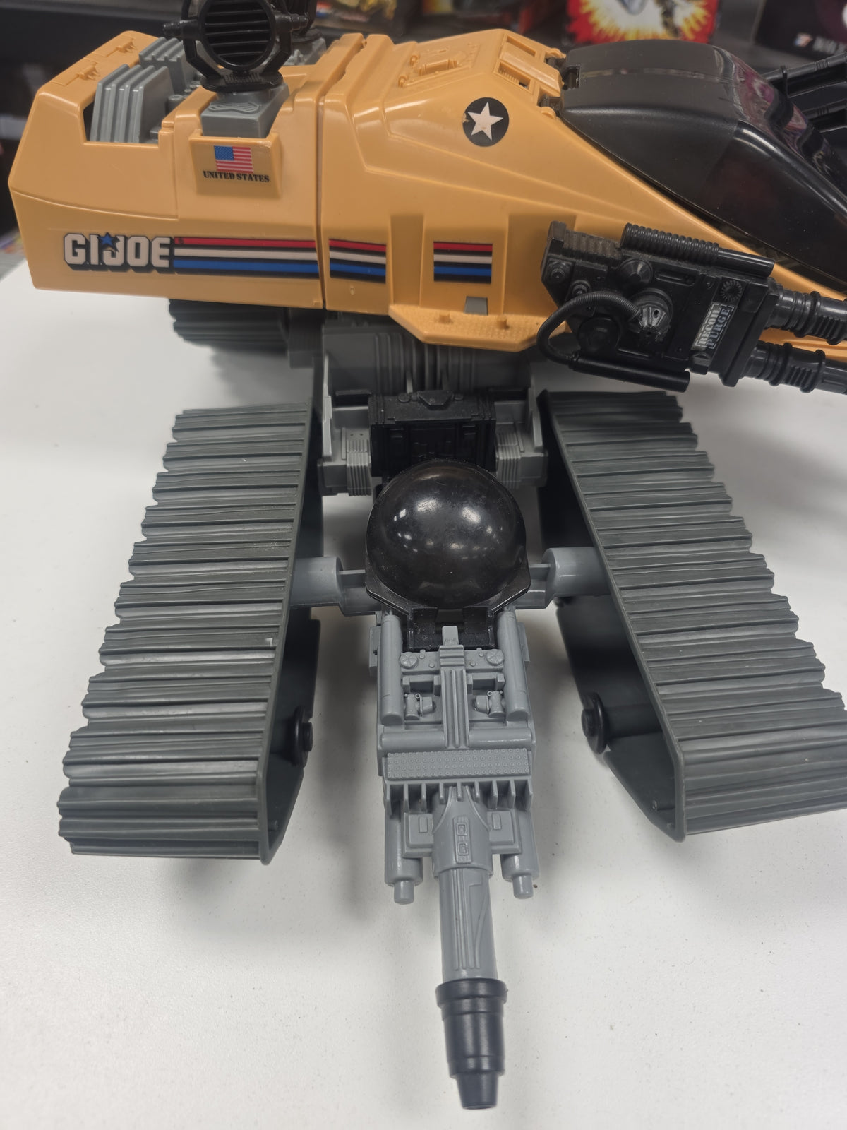 GI JOE VINTAGE 1989 RAIDER WITH HOT SEAT
