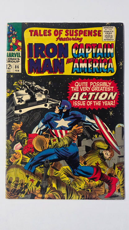 Tales of Suspense (1958) #86 FN