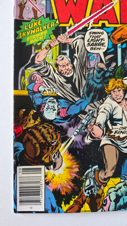 Star Wars (1977) #02 - "Six Against the Galaxy" 1st Appearance of Han Solo, Chewbacca, Obi Wan Kenobi Newsstand Edition