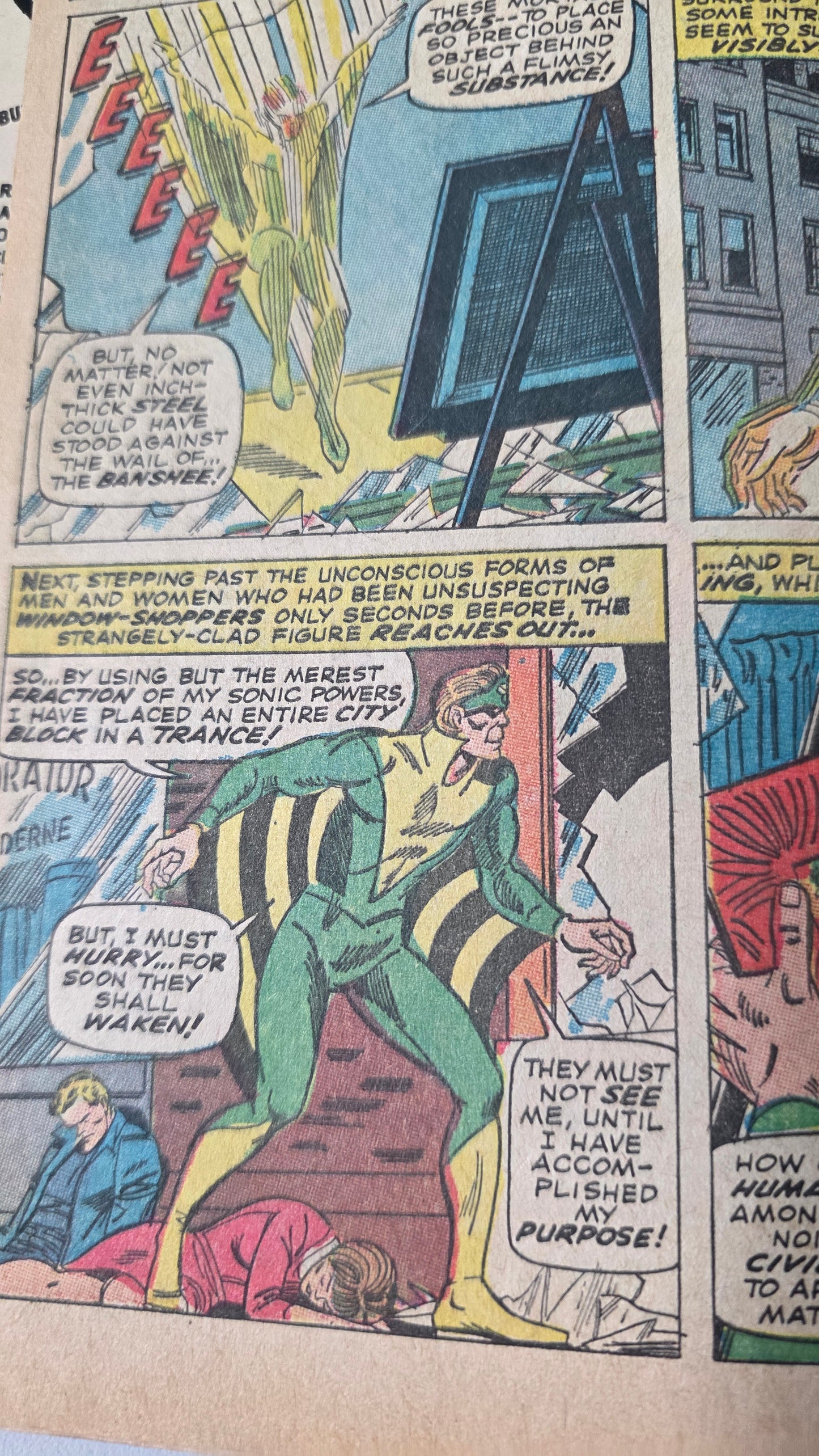 Uncanny X-Men (1963) #28 "The Wail of the Banshee!" 1st Appearance of Banshee