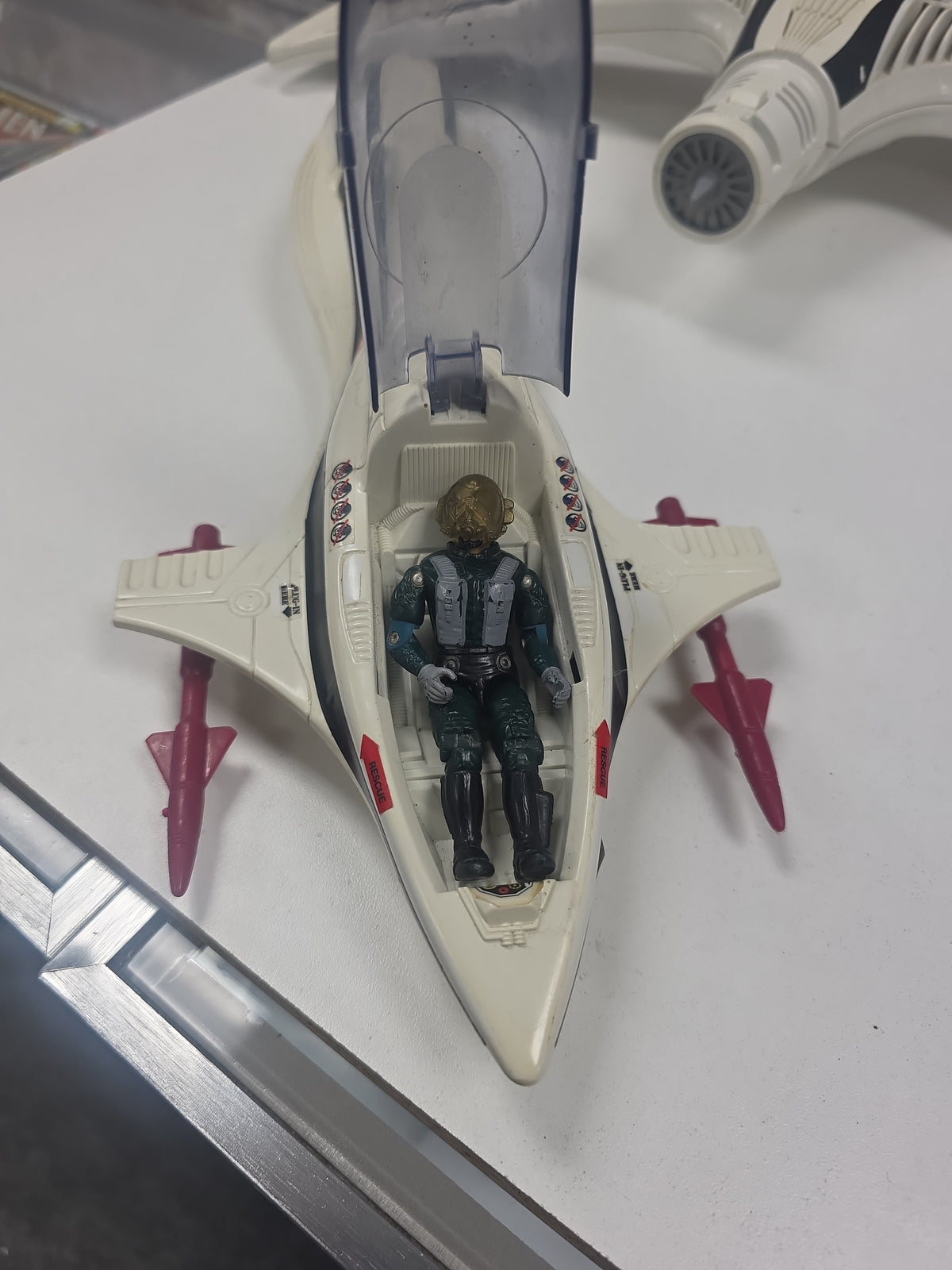 GI JOE VINTAGE 1989 COBRA CONDOR z25 W/AERO VIPER