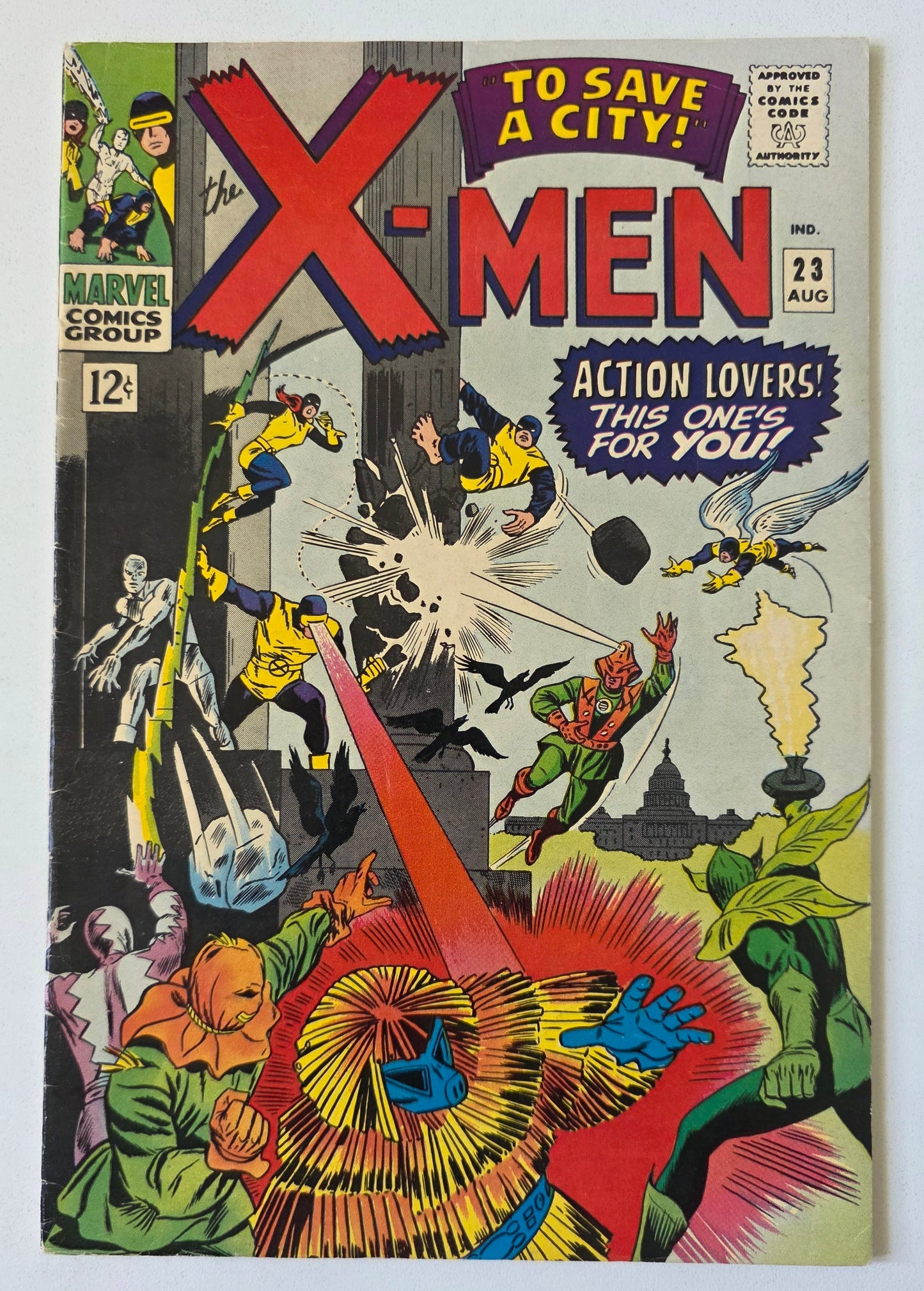 Uncanny X-Men (1963) #23 "To Save a City"