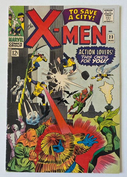 Uncanny X-Men (1963) #23 "To Save a City"