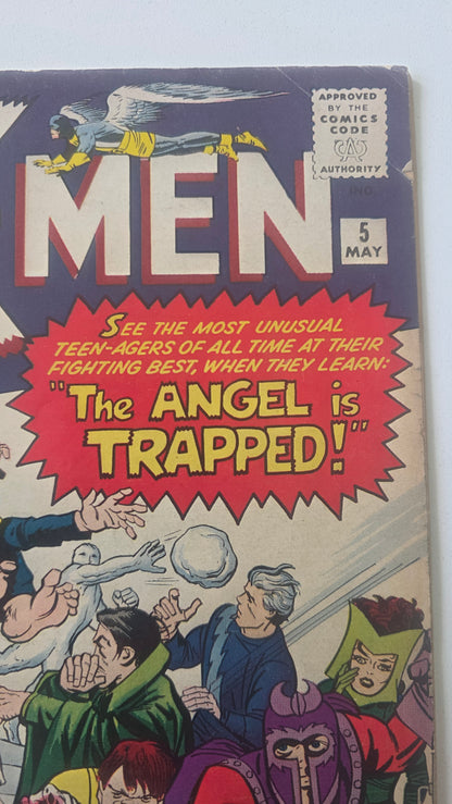 Uncanny X-Men (1963) #05 "Trapped: One X-Man!" 1st Appearance of Astroid M