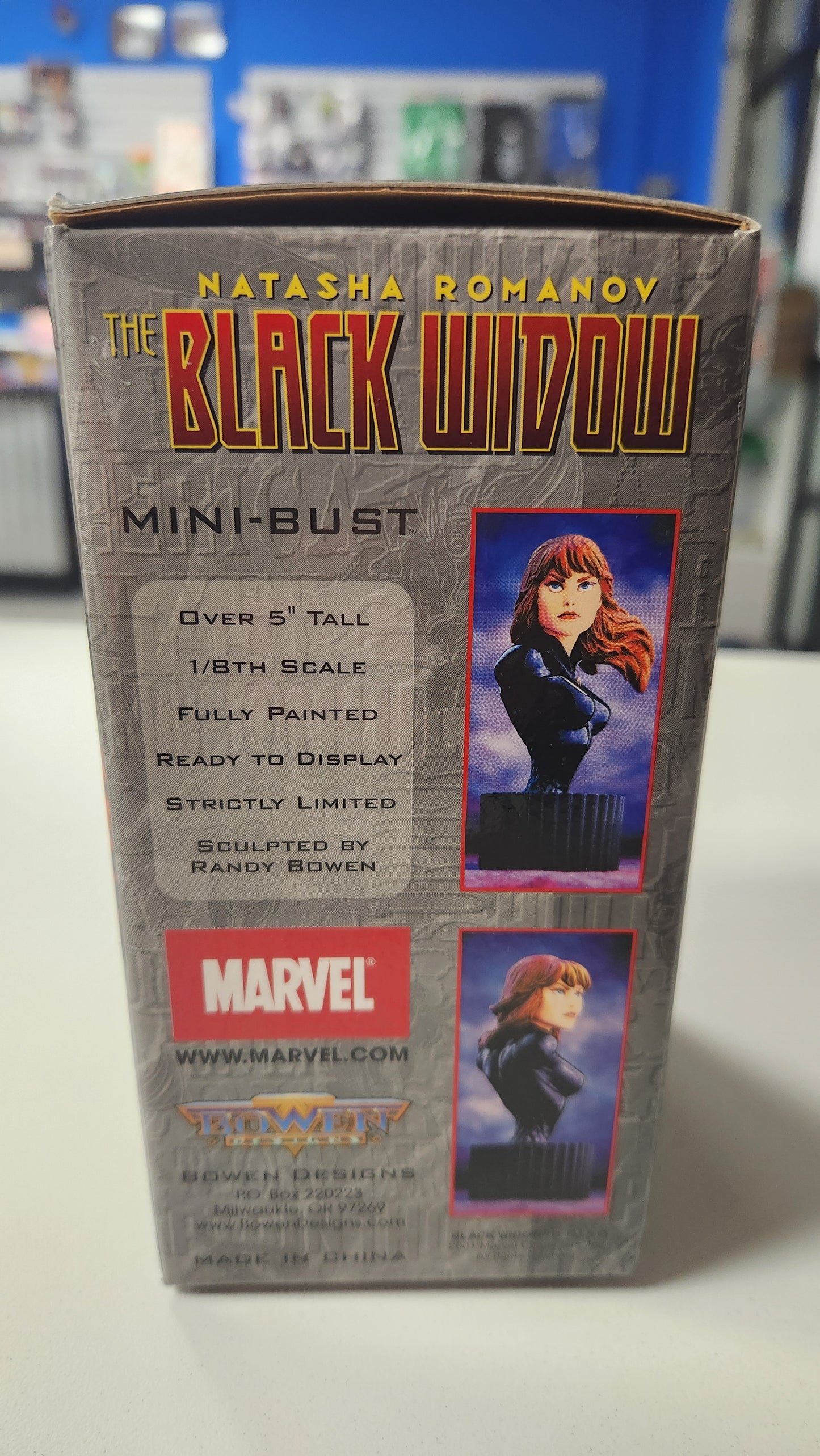 BOWEN DESIGNS BLACK WIDOW MINI-BUST #956