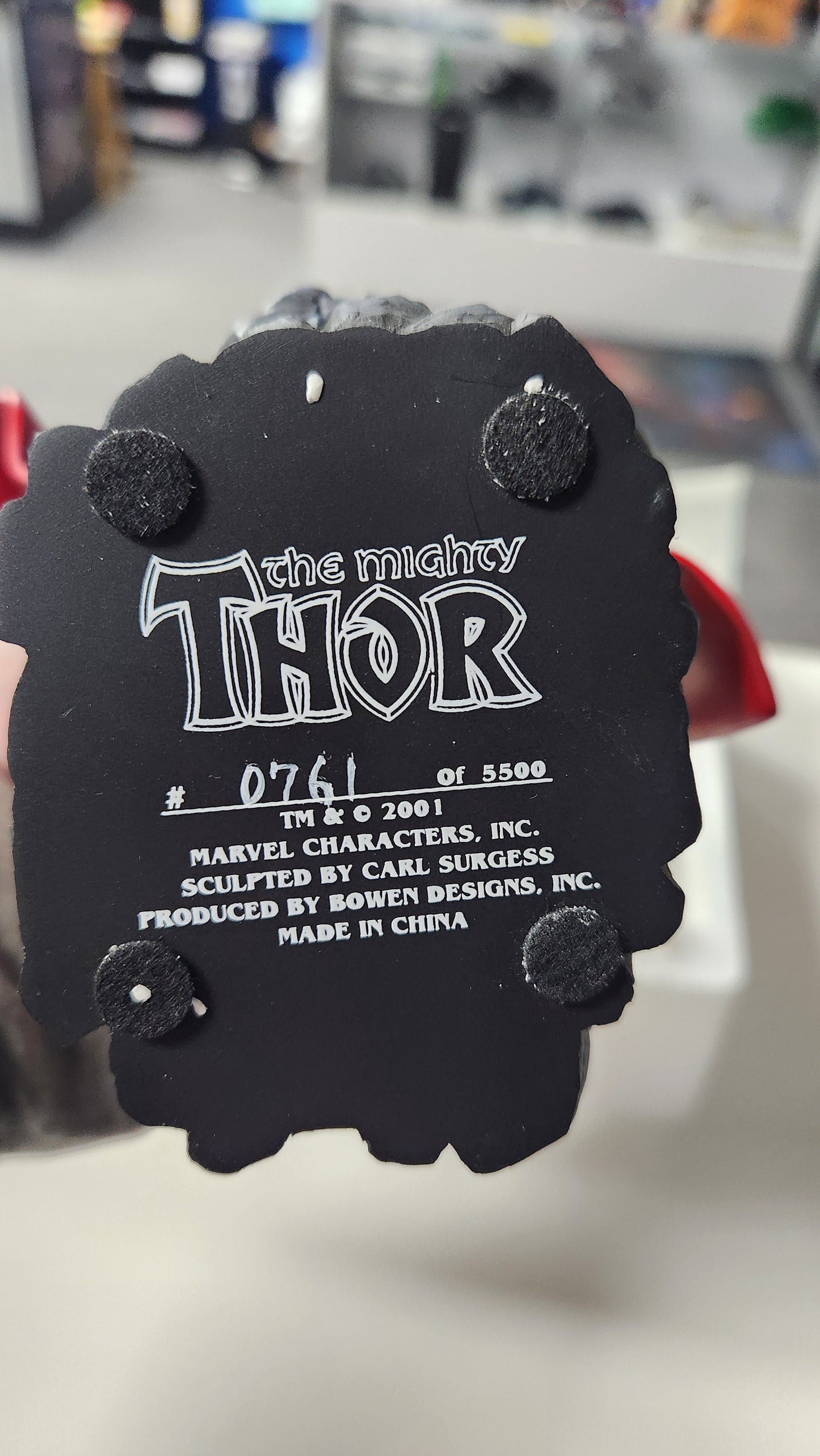 BOWEN DESIGNS THOR MINI-STATUE #761/5500