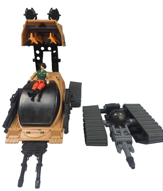 GI JOE VINTAGE 1989 RAIDER WITH HOT SEAT