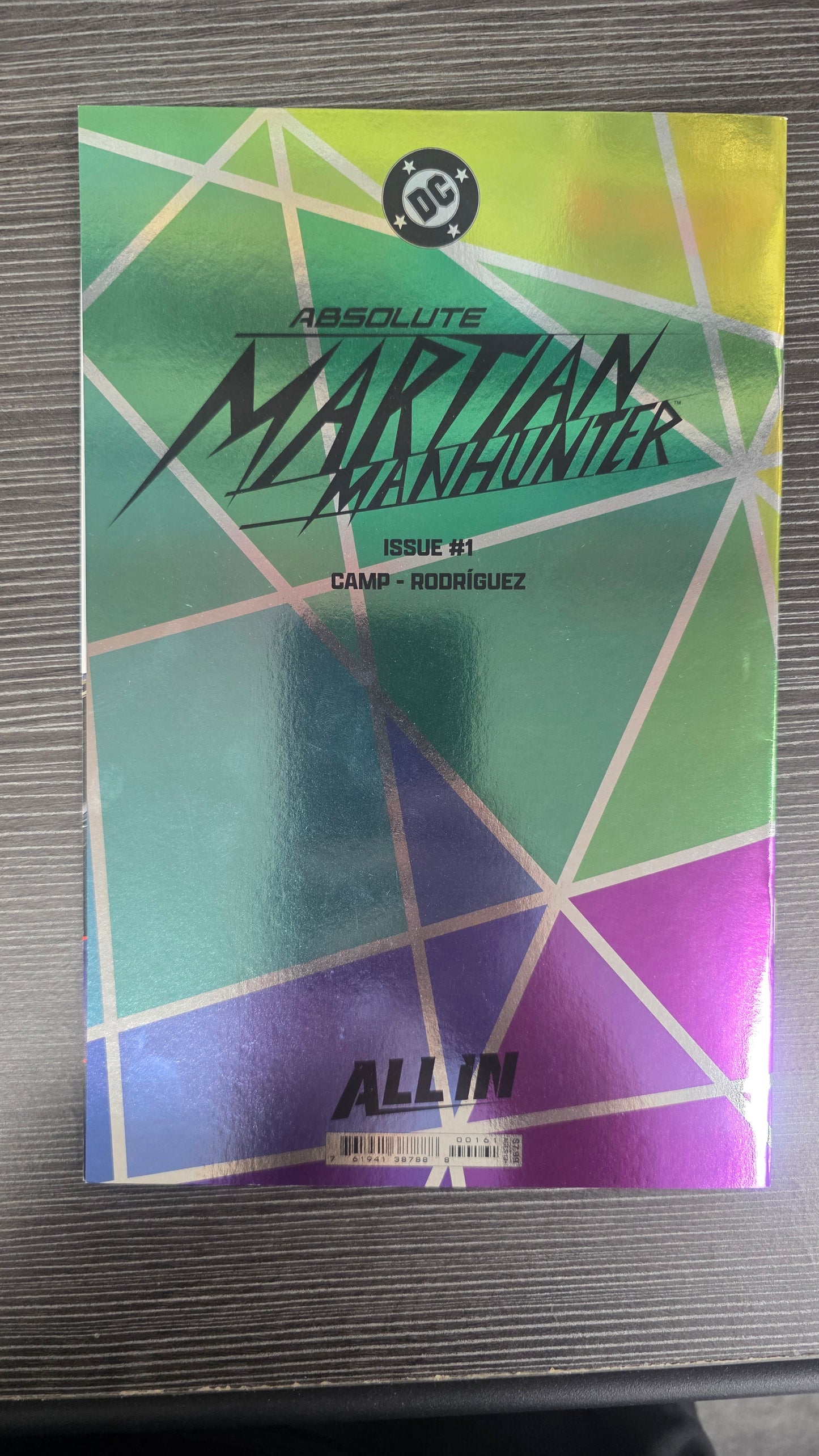 Absolute Martian Manhunter #1  Foil Logo Variant