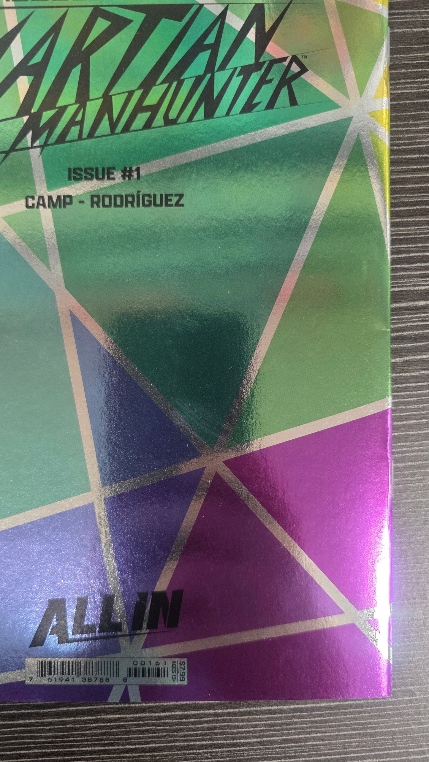 Absolute Martian Manhunter #1  Foil Logo Variant