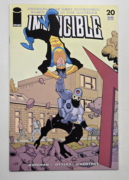 Invincible (2003) #20 - 1st appearance of D.A. Sinclair