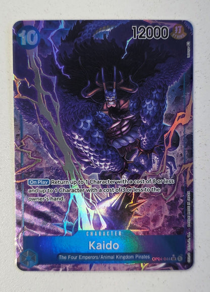 Kaido (Alternate Art) - Kingdoms of Intrigue (OP04) One Piece Card Game