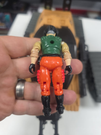 GI JOE VINTAGE 1989 RAIDER WITH HOT SEAT