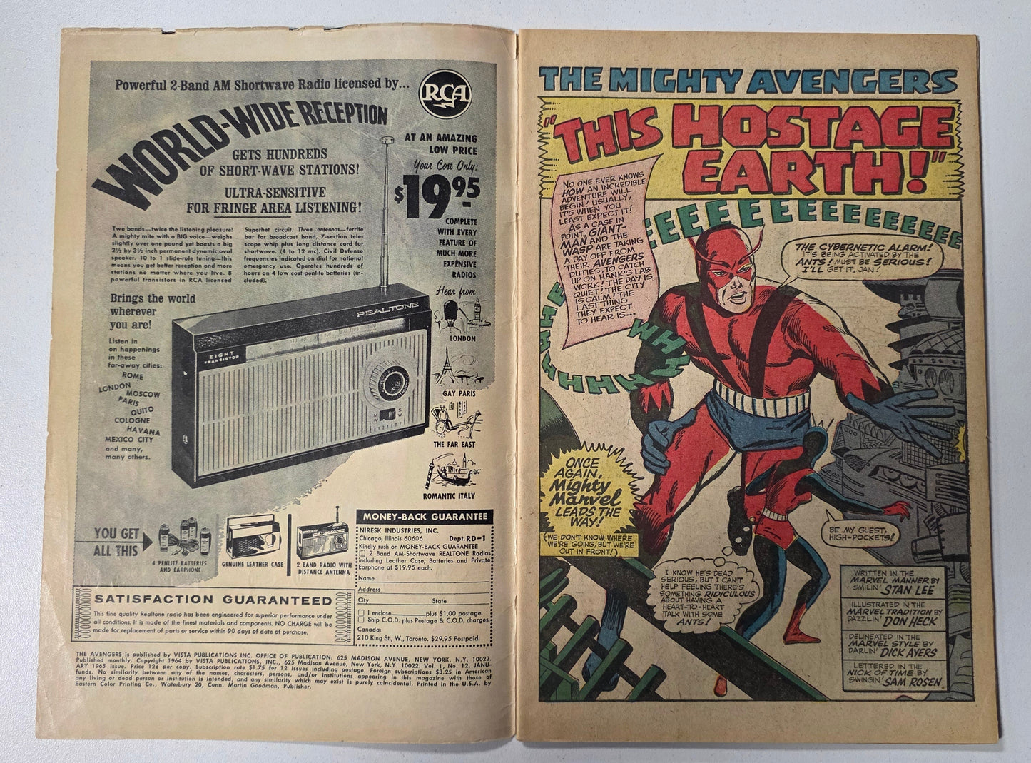 Avengers (1963) #12 "This Hostage Earth"