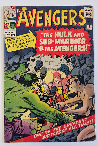 Avengers (1963) #03 The Avengers Meet...Sub-Mariner