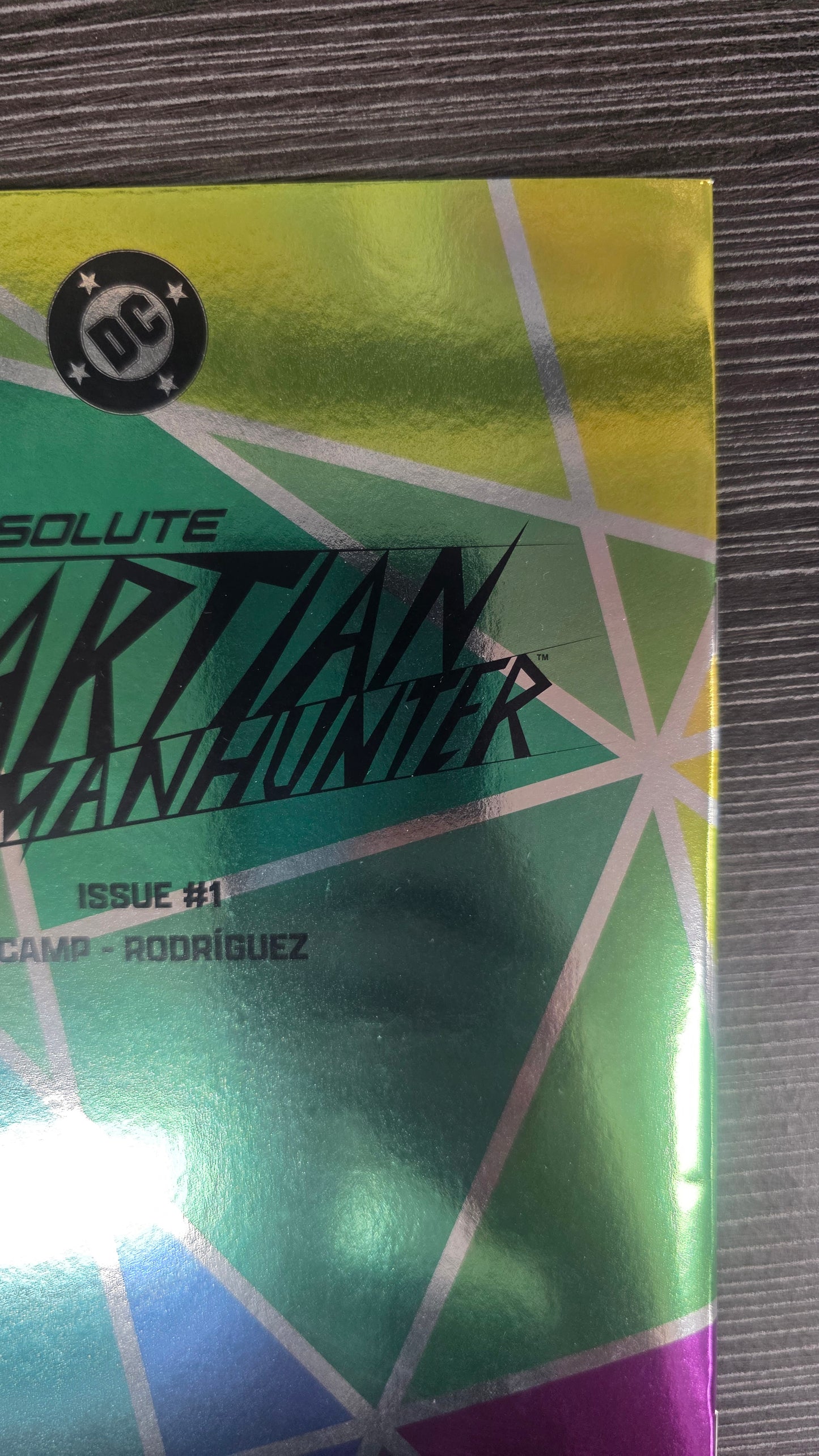 Absolute Martian Manhunter #1  Foil Logo Variant