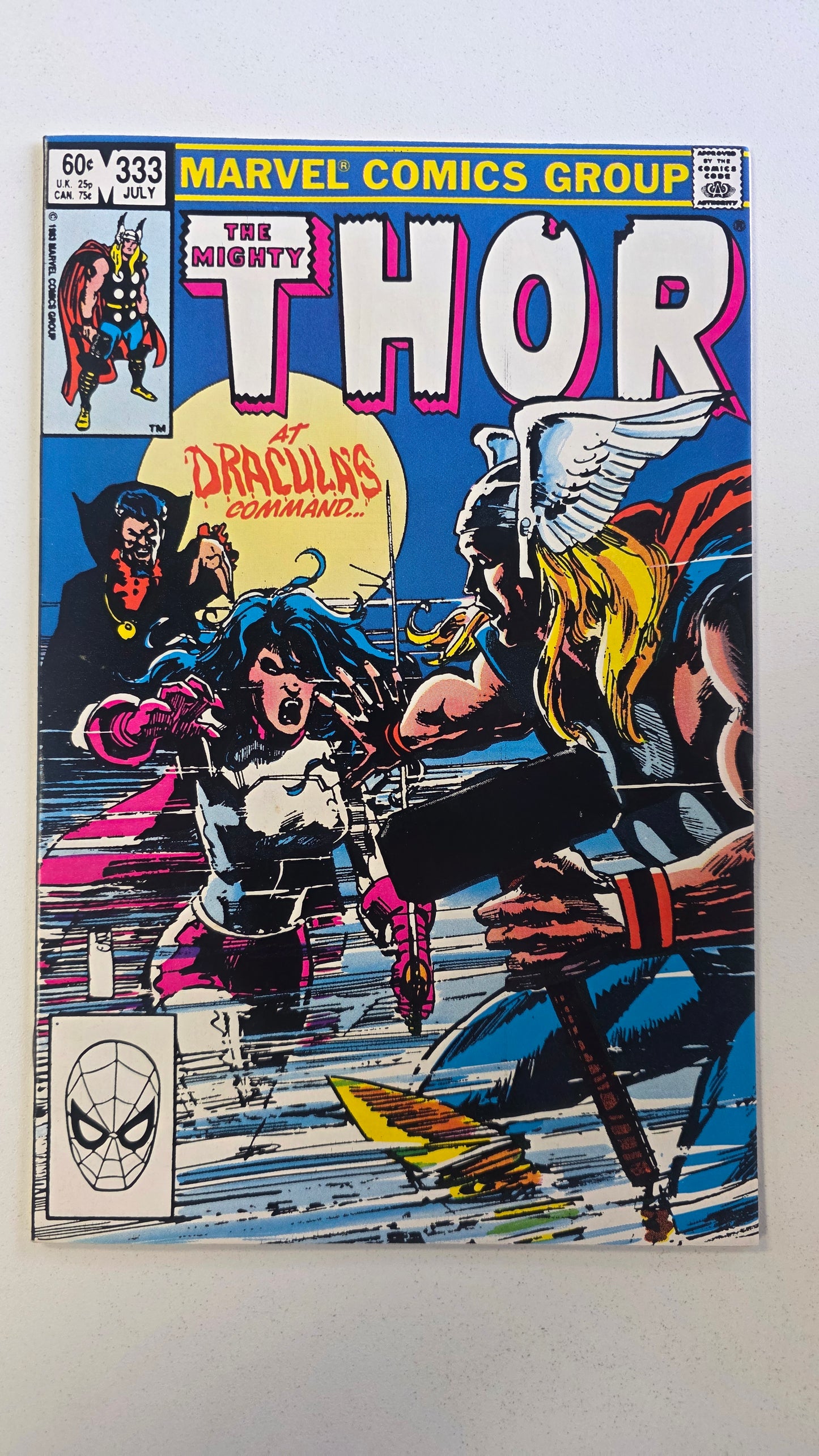 Thor (1966) #333 Thor Vs Dracula Pt. 2 NM-