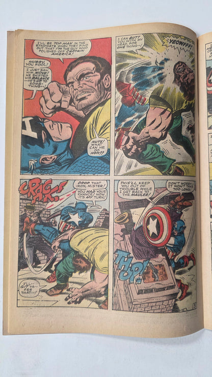 Tales of Suspense (1958) #97 FN/VF (7.0) 1st appearance of Whiplash, 1st meeting of Cap and Black Panther