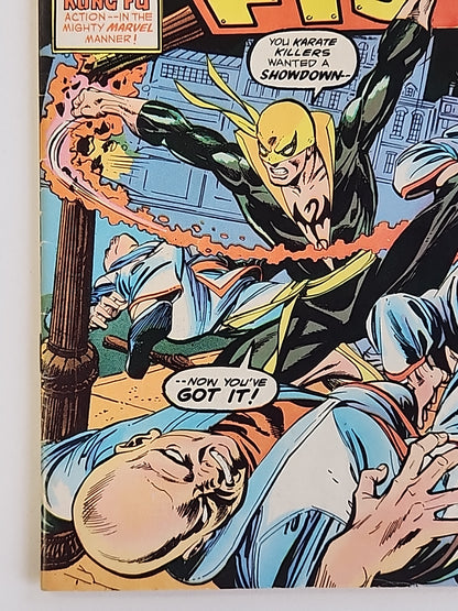 MARVEL PREMIERE (1972) #15 VG/F 1st Appearance of Iron Fist Danny Rand KEY MVS Intact